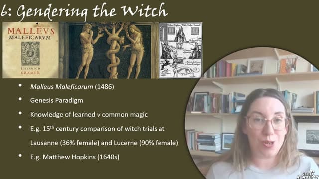Dr Jennifer Farrell — From Sorcery to Heresy: Making Witchcraft Possible