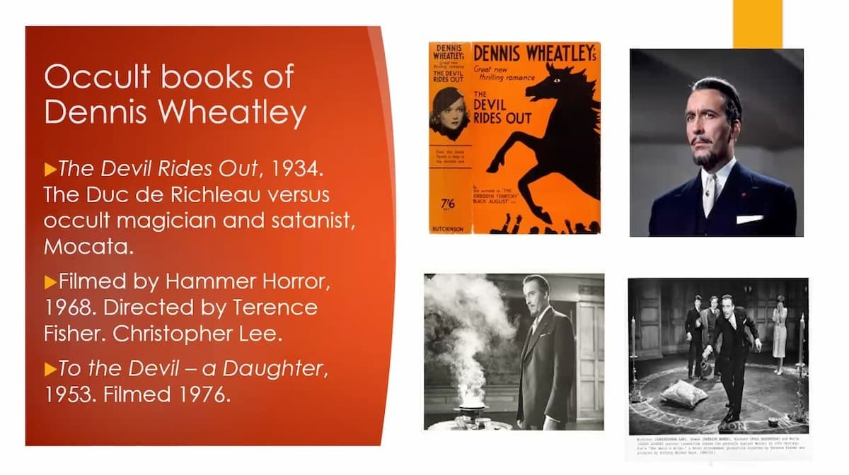 The History of Ghosts and the Occult in Fiction and Film — preview 2