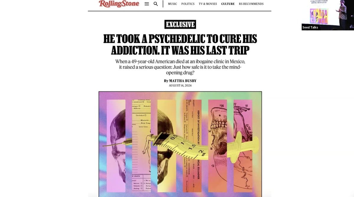 Secret Psychedelics: Four surprise talks to satisfy your curiosity — preview 4